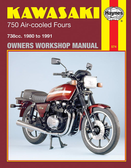 Kawasaki 750 Air-Cooled Fours, 1980-1991 (Owners Workshop Manual)