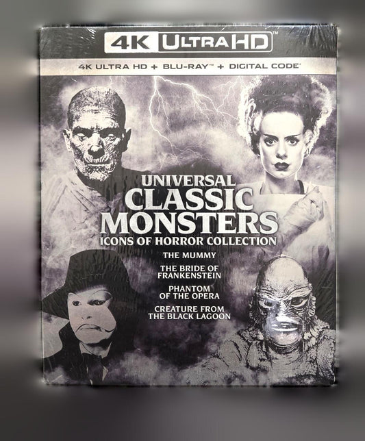 Universal Classic Monsters: Icons of Horror Collection (The Mummy / The Bride of Frankenstein / Phantom of the Opera / Creature from the Black Lagoon)