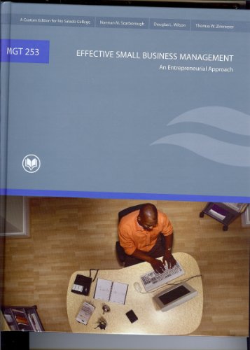 Effective Small Business Management (Custom for Rio Salado)