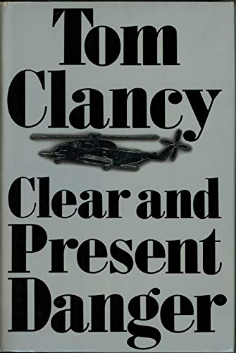 Tom Clancy's Clear and Present Danger True First Edition First Printing Collectible