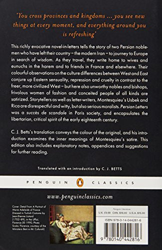 Persian Letters (Penguin Classics)