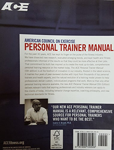 American Council on Exercise Personal Trainer Manual, 5th Edition