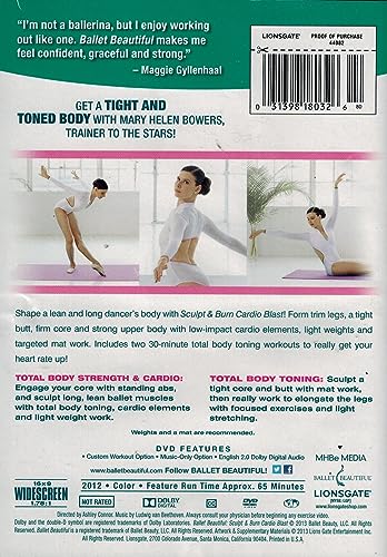 Ballet Beautiful: Ballet-Inspired Workouts - Sculpt & Burn Cardio Blast