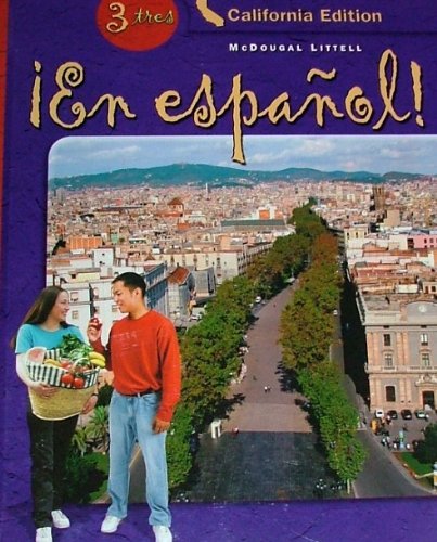 ¡En español!: Student Edition Level 3 2004 (Spanish Edition)