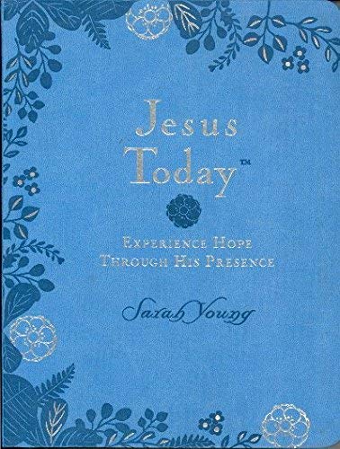 Jesus Today: Experience Hope Through His Presence (Jesus Calling®) Comfort Large Print Leather Soft Cover