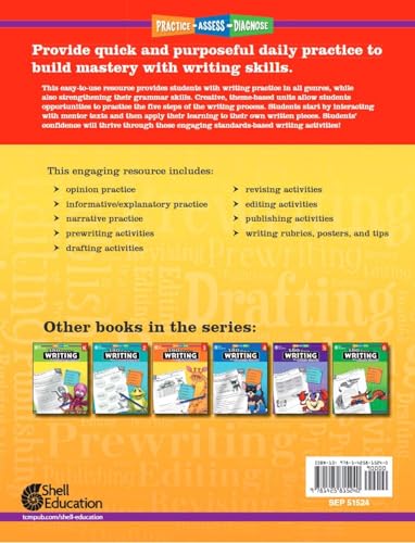 180 Days of Writing for First Grade - An Easy-to-Use First Grade Writing Workbook to Practice and Improve Writing Skills (180 Days of Practice)