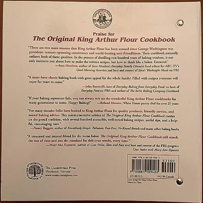 The Original King Arthur Flour Cookbook, Commemorative Edition