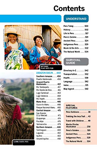 Lonely Planet Peru 10 (Travel Guide)