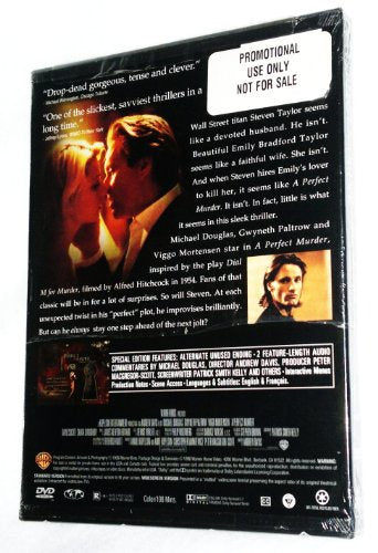 A Perfect Murder (Special Edition) DVD