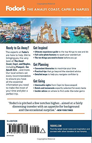 Fodor's The Amalfi Coast, Capri & Naples (Full-color Travel Guide)