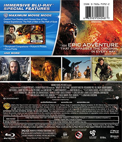 Wrath of the Titans [Blu-ray]