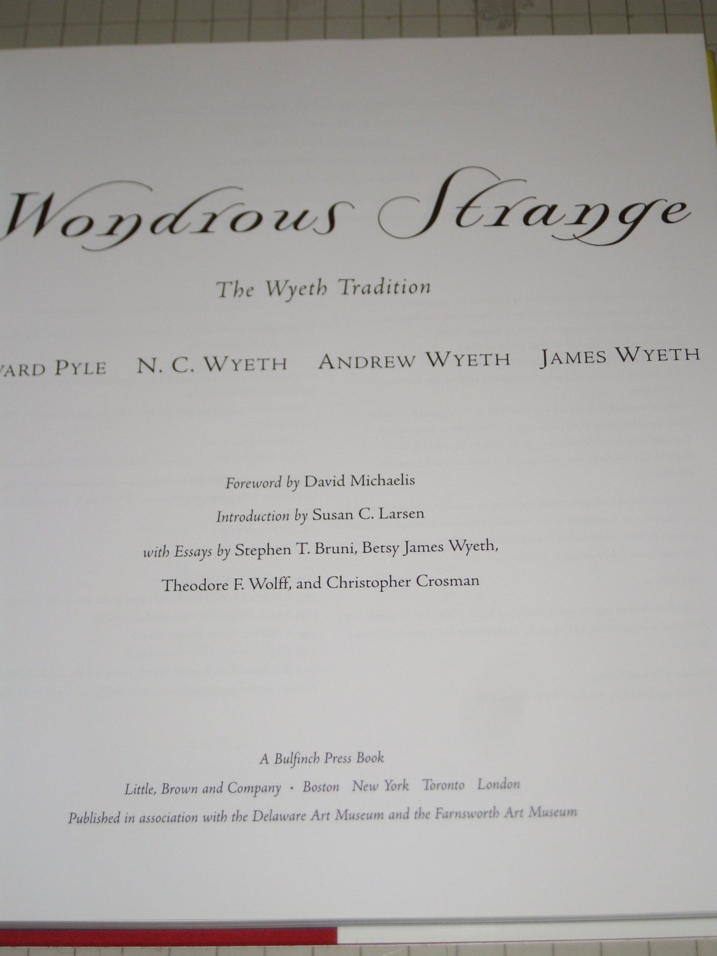 Wondrous Strange: The Wyeth Tradition