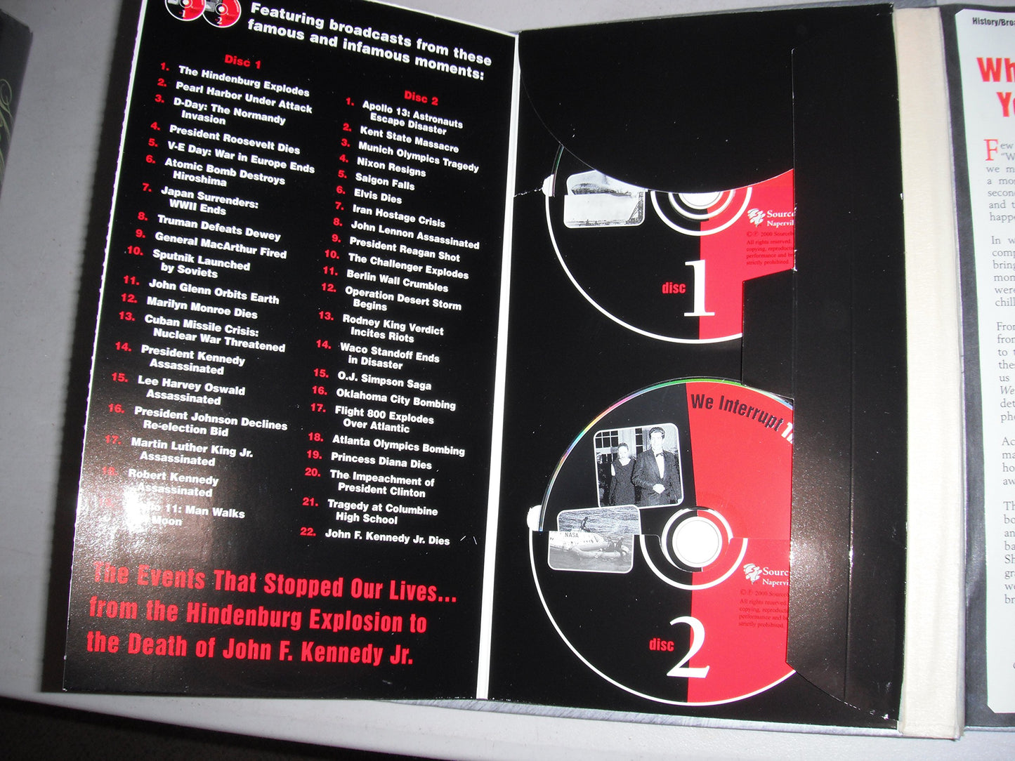 We Interrupt This Broadcast: The Events That Stopped Our Lives...from the Hindenburg to the Death of John F. Kennedy Jr. (2nd Edition)