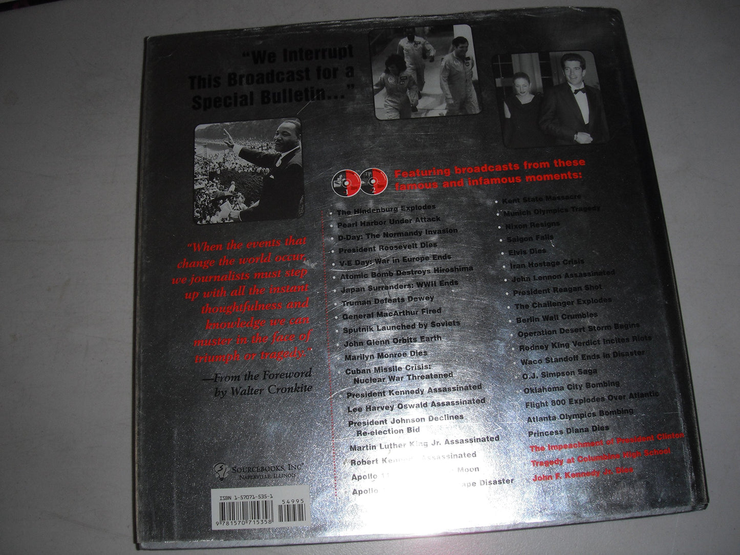 We Interrupt This Broadcast: The Events That Stopped Our Lives...from the Hindenburg to the Death of John F. Kennedy Jr. (2nd Edition)